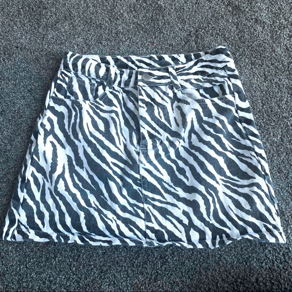 Animal Print Skirt